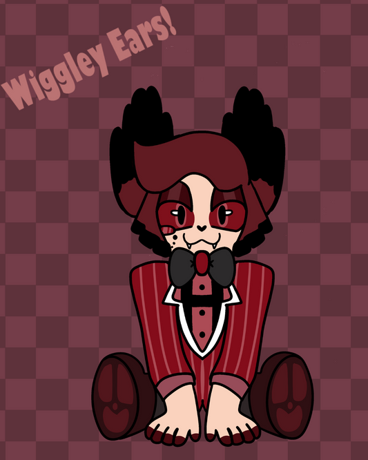 (PREORDER) Alastor Wiggle Standee