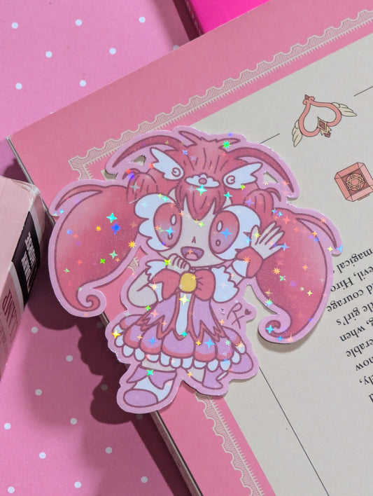 Cure Lucky Holographic Sticker