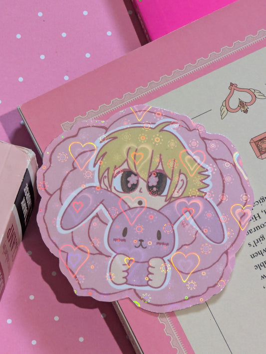 Honey Senpi Holographic sticker