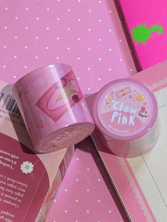Clow Pink Washi Tape