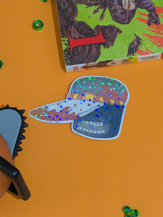 Knife Demon Holographic sticker