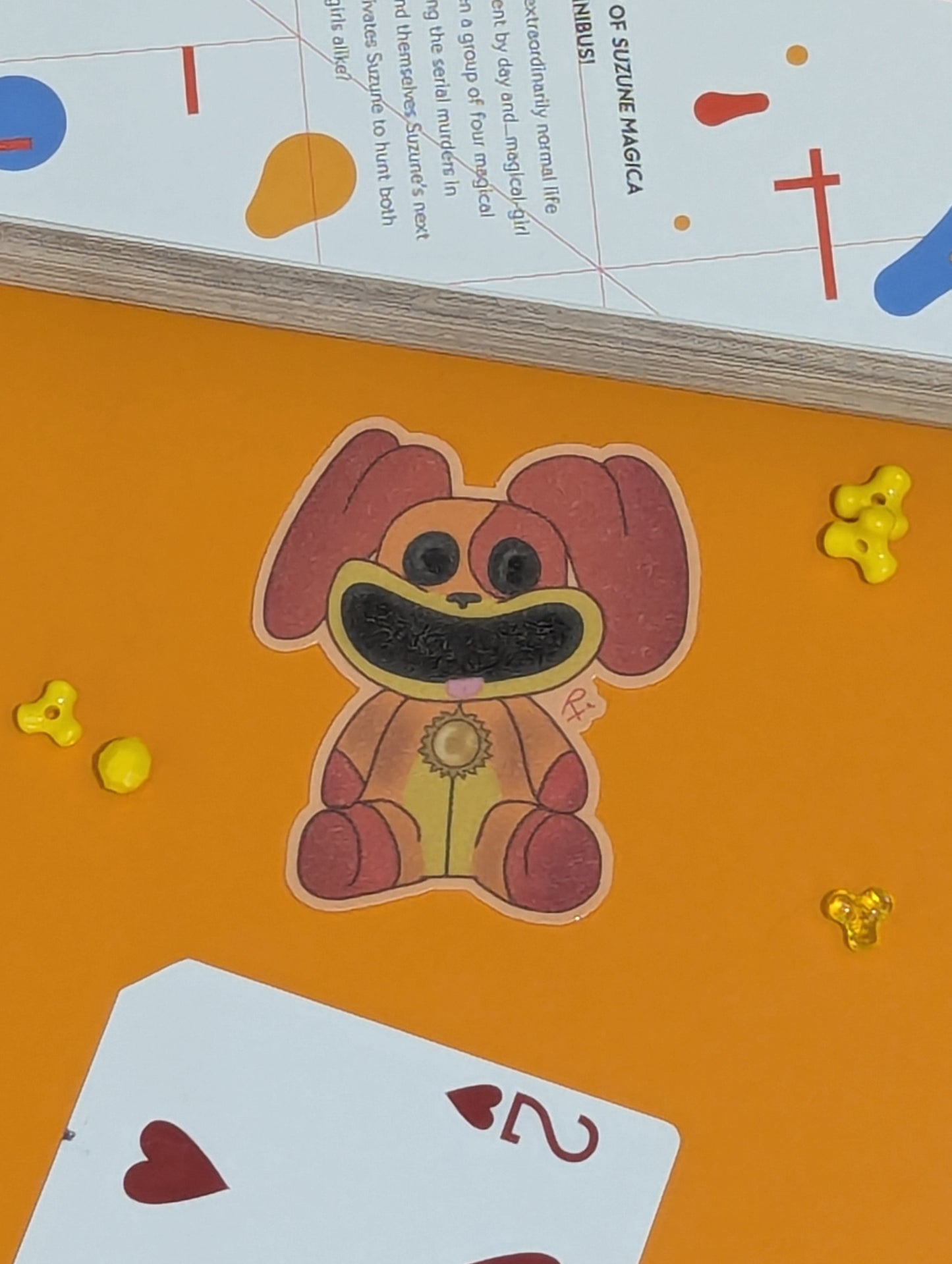 Dog Day Plush Sticker