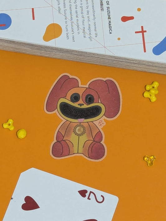 Dog Day Plush Sticker