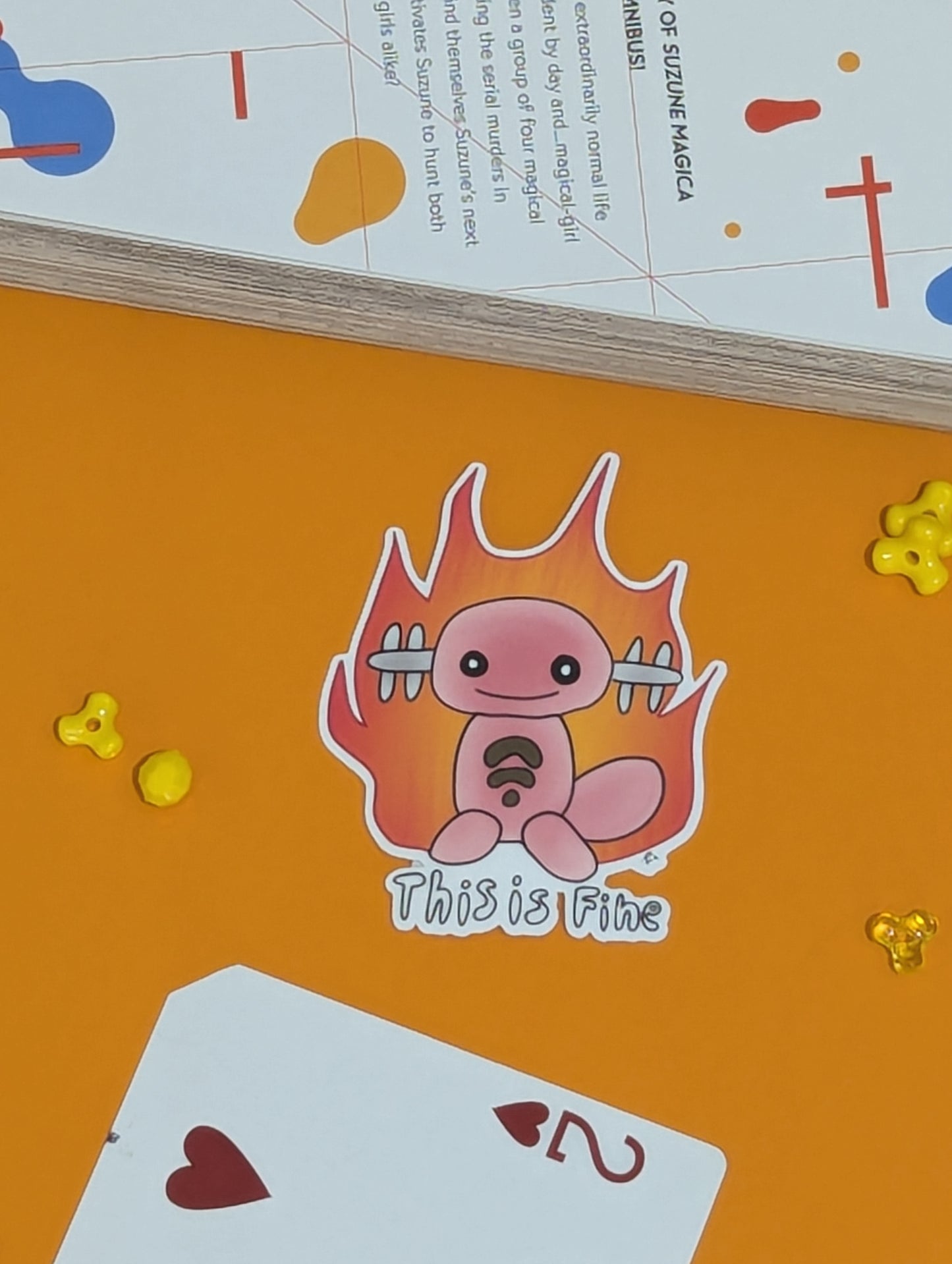This is fine sticker.