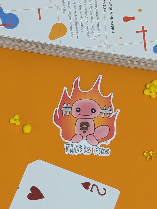 This is fine sticker.