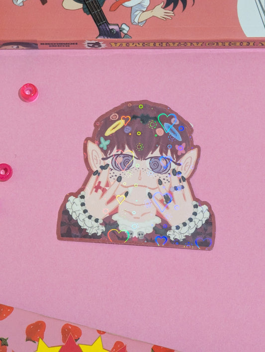 Decora Vampire Holographic sticker