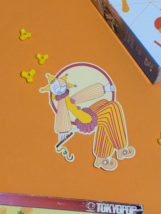 Daycare Sun Hoop Sticker