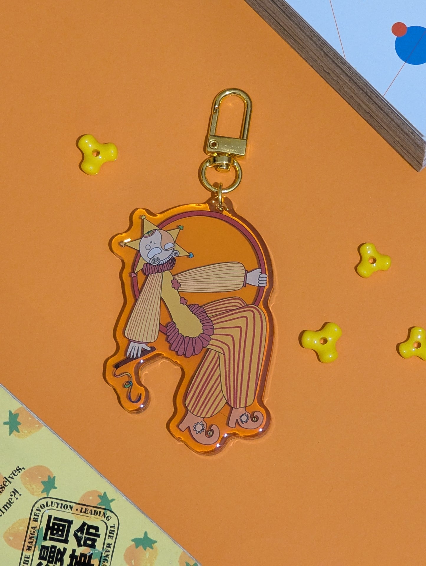 Daycare Sun Keychain