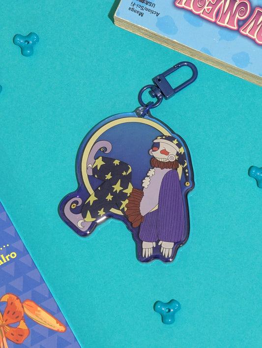 Daycare Moon Keychain
