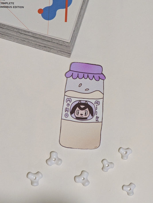 Momo Milk Sticker