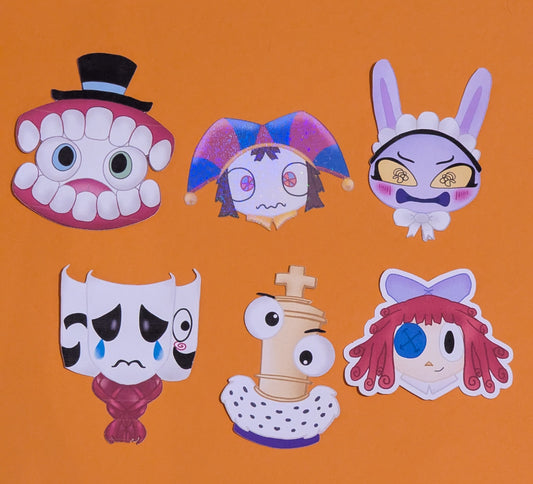 Digital Circus Stickers