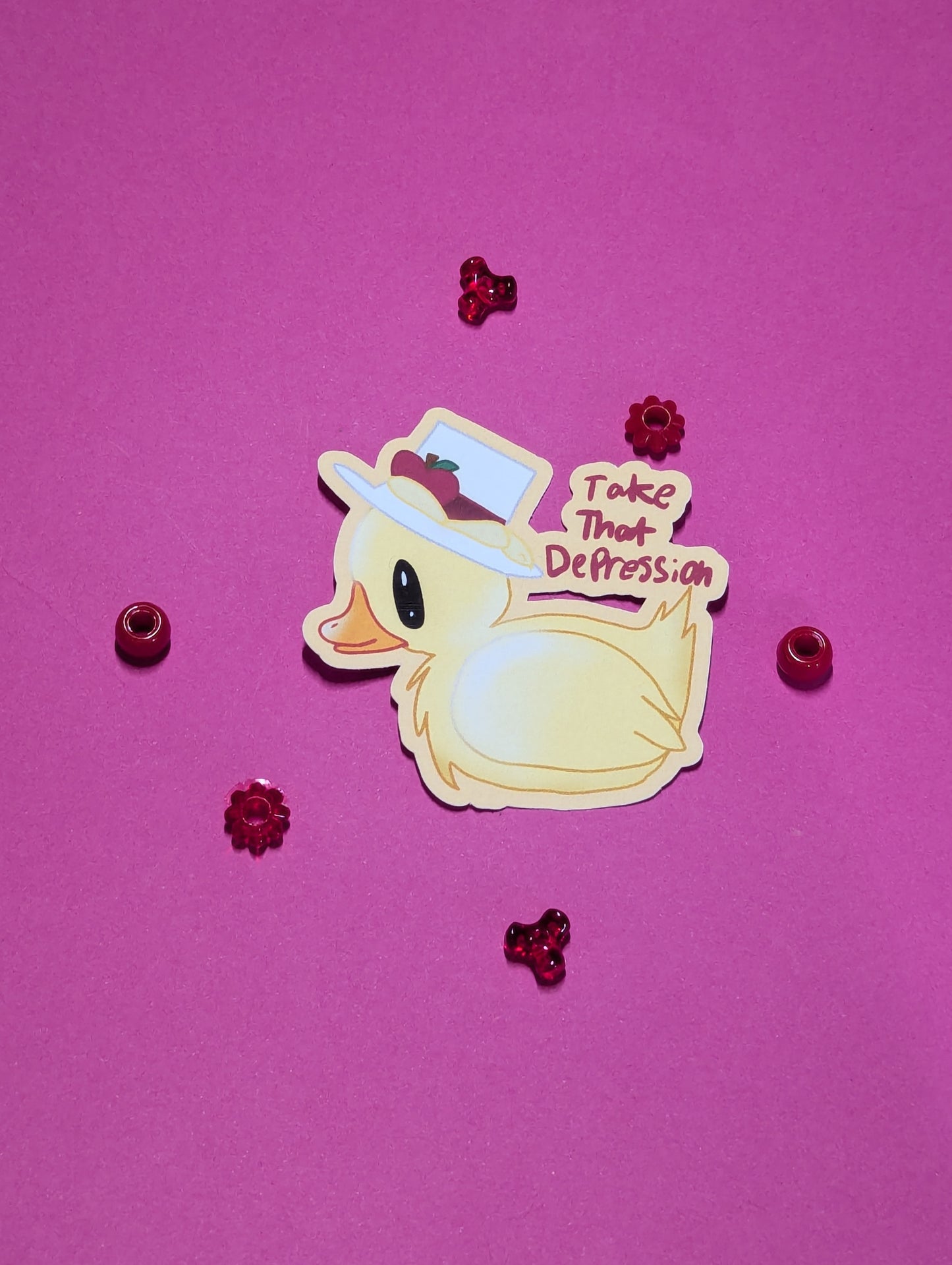 Take that depression sticker