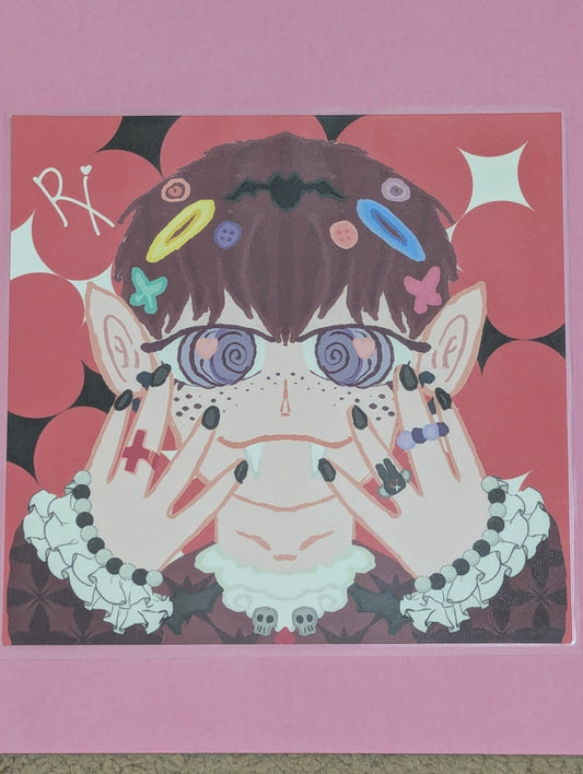 Decora Vamp Print