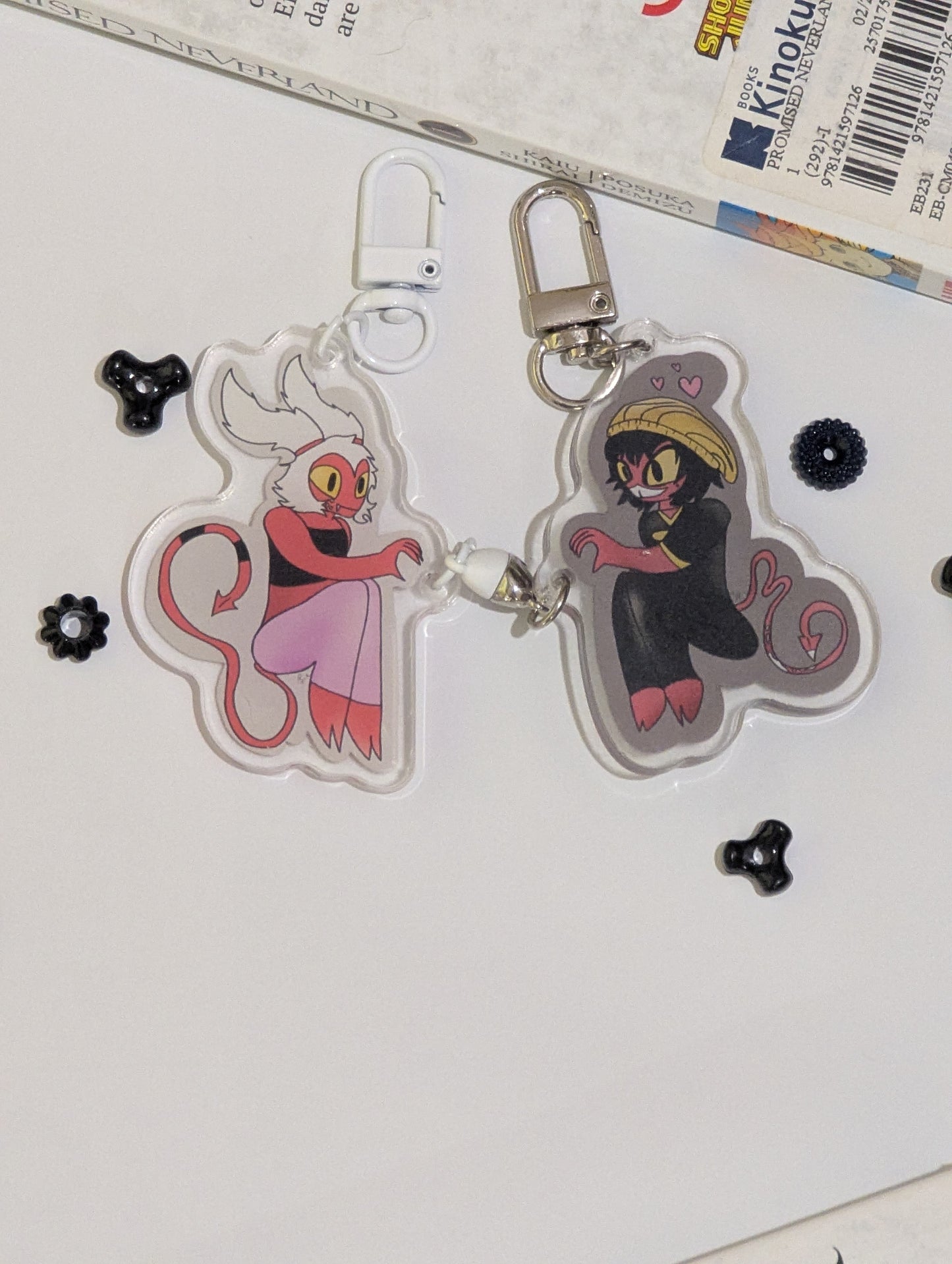 Millard x Moxane Heart Keychains