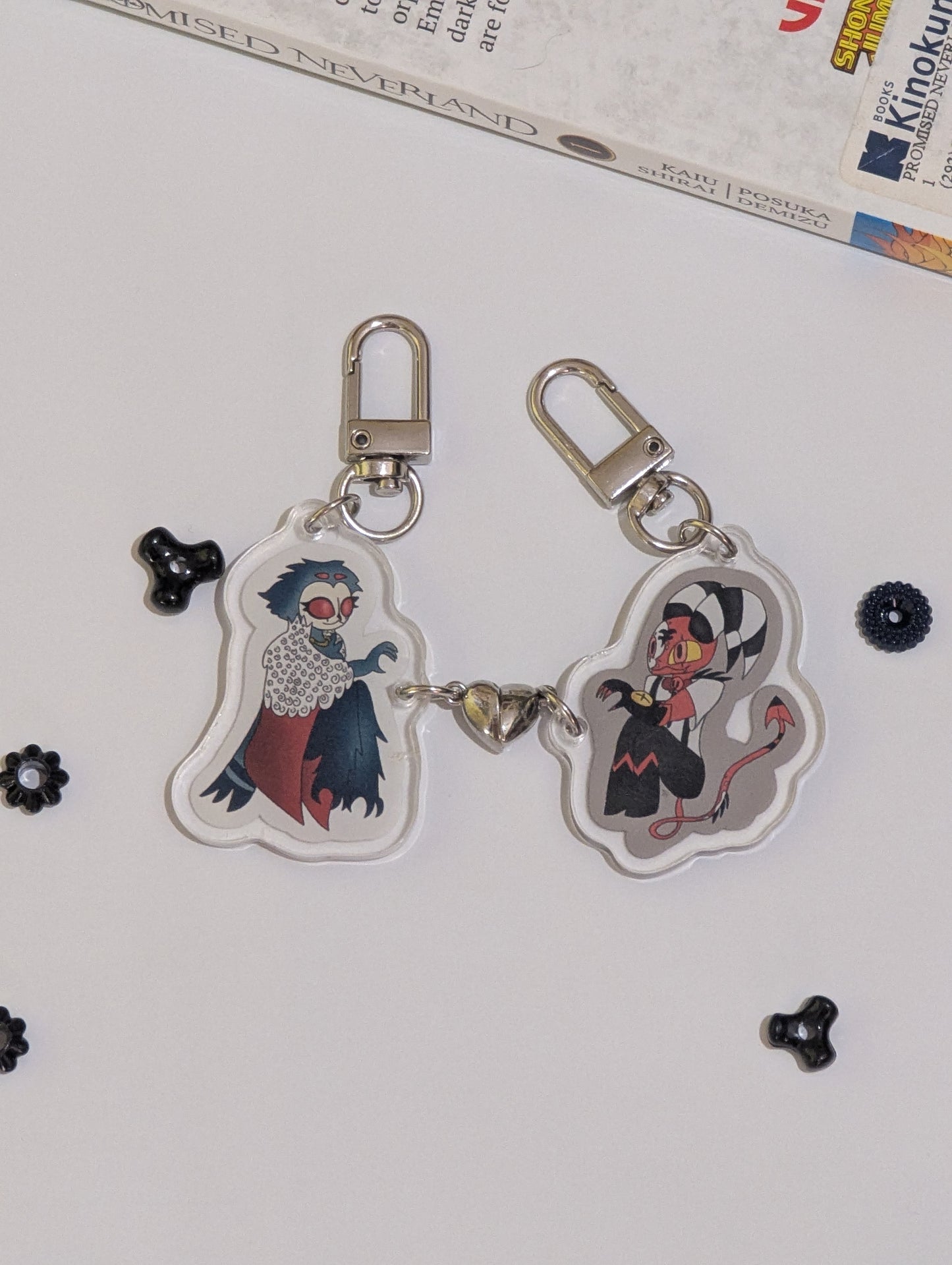 Stolis x Blitz Fancy Heart Keychain