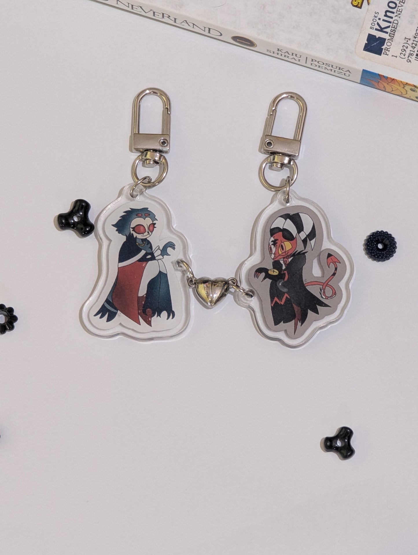 Stolis x Blitz heart Keychain