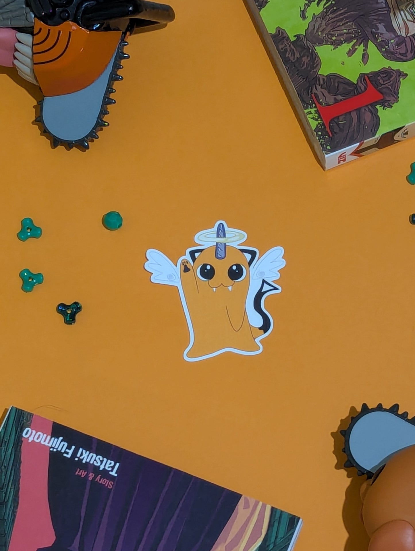 Angel Pochita Sticker