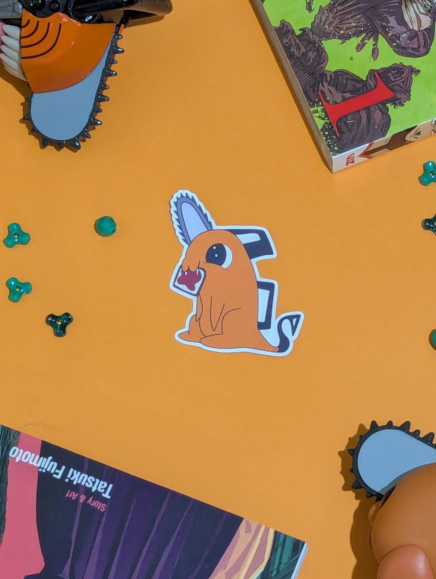 Pochita Bread Sticker