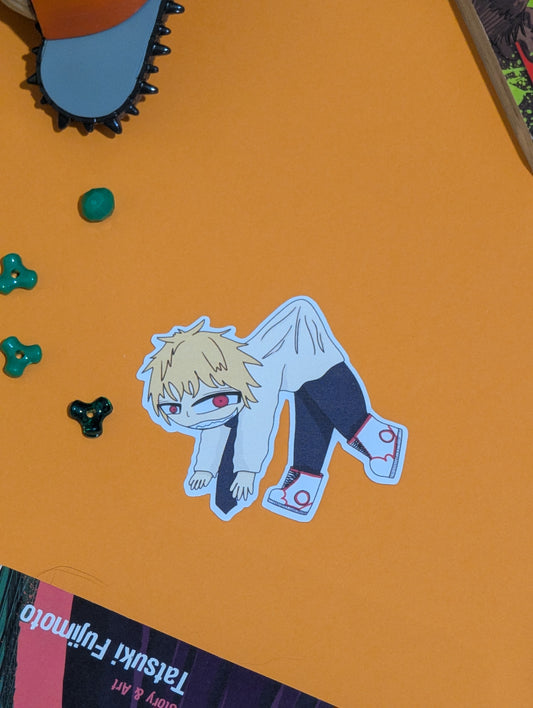 Denji Hanging Sticker