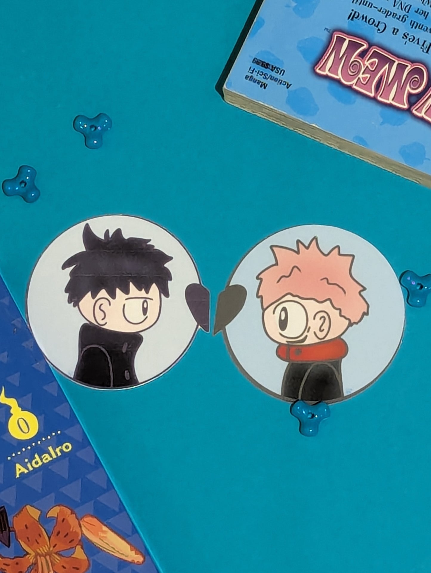 JJK Heart Stickers