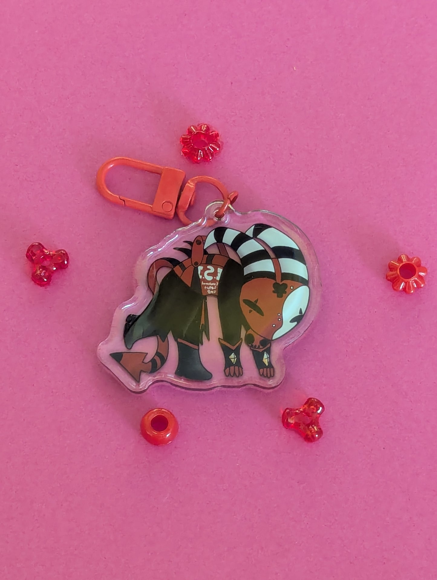 Emotional support Imp Keychains