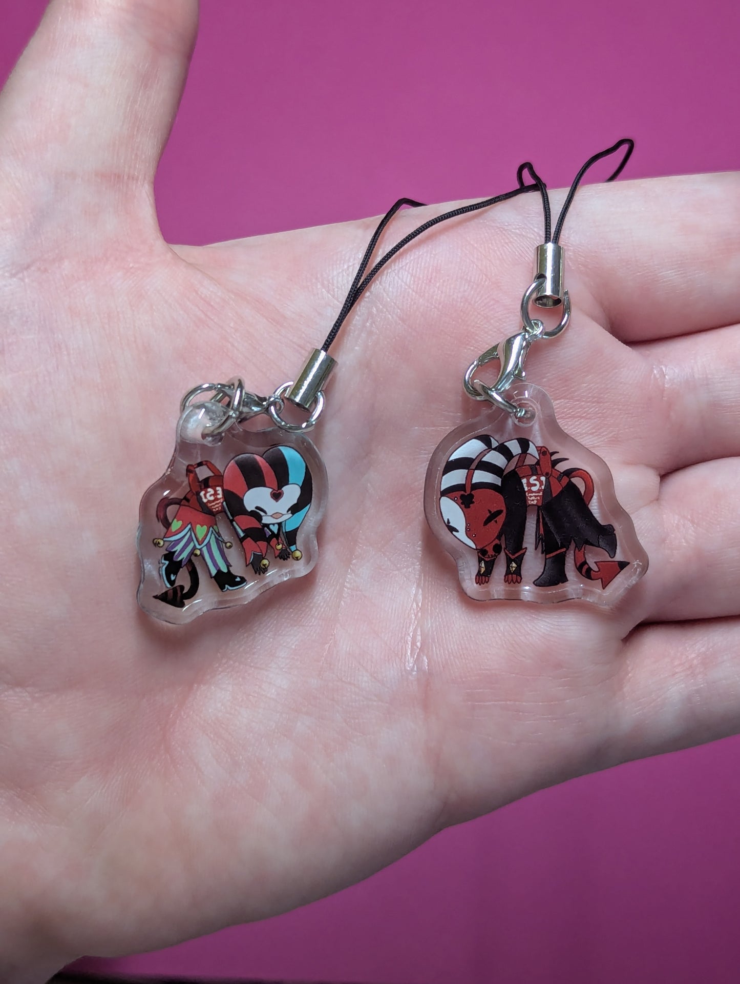 Emotional support Imp Keychains