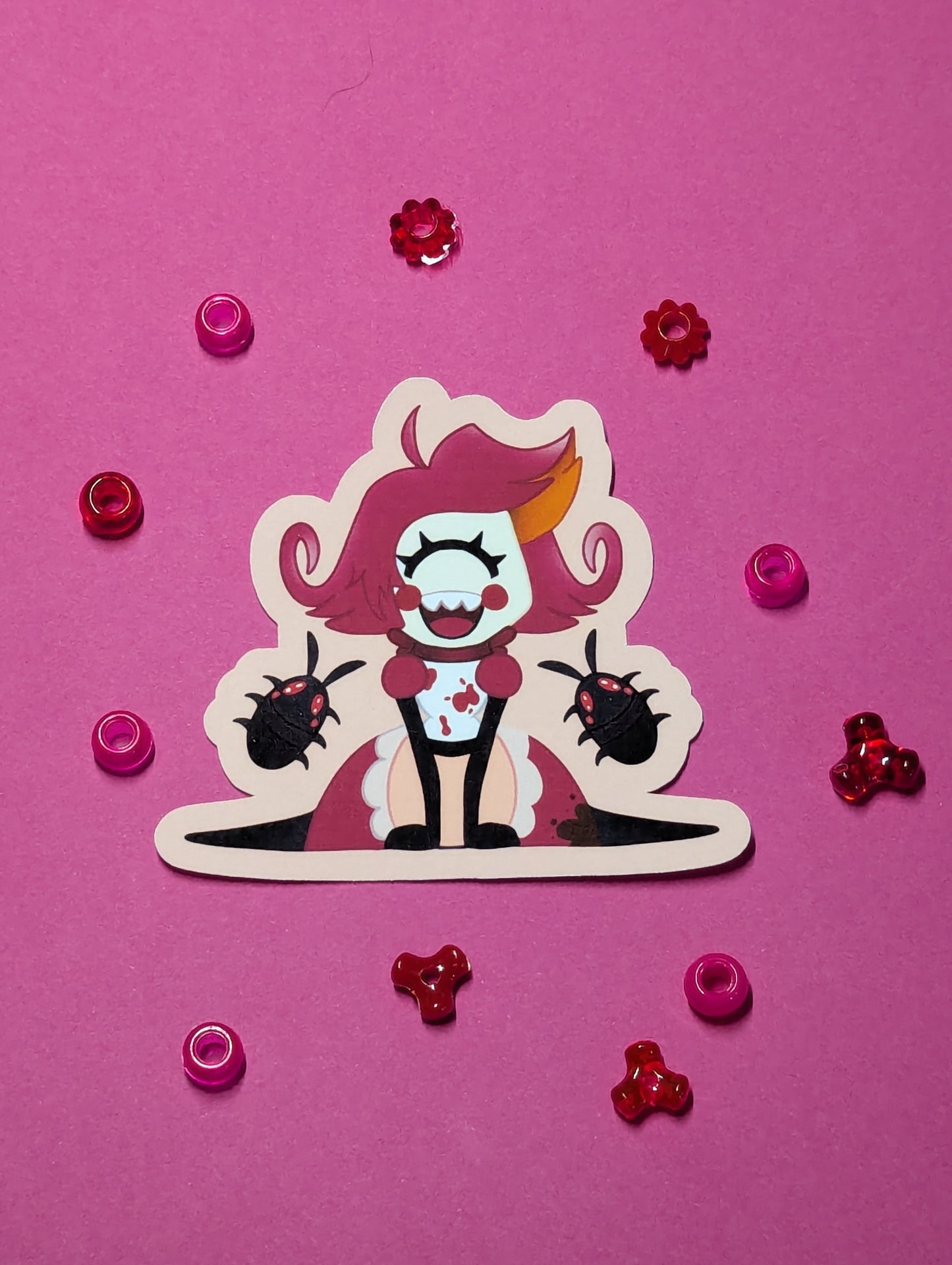 Nifty and Roaches sticker!