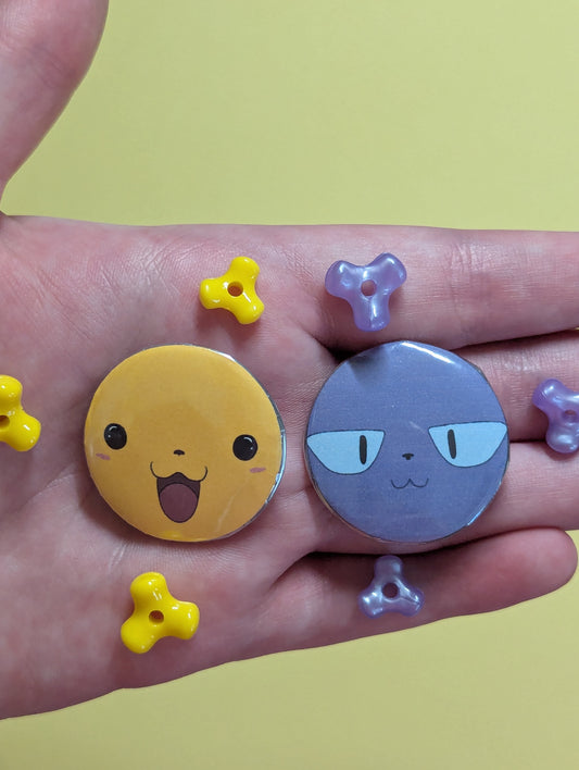 Kero and Spinel Button pins!