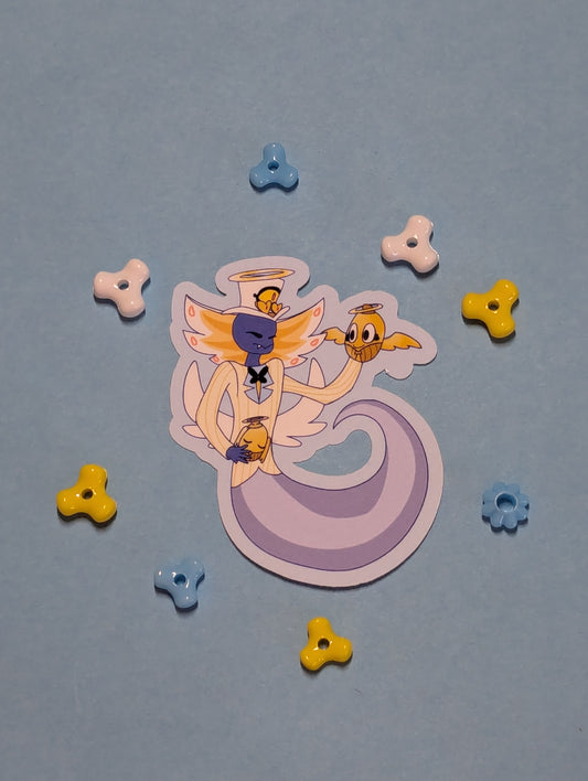 Angel Pentious Sticker